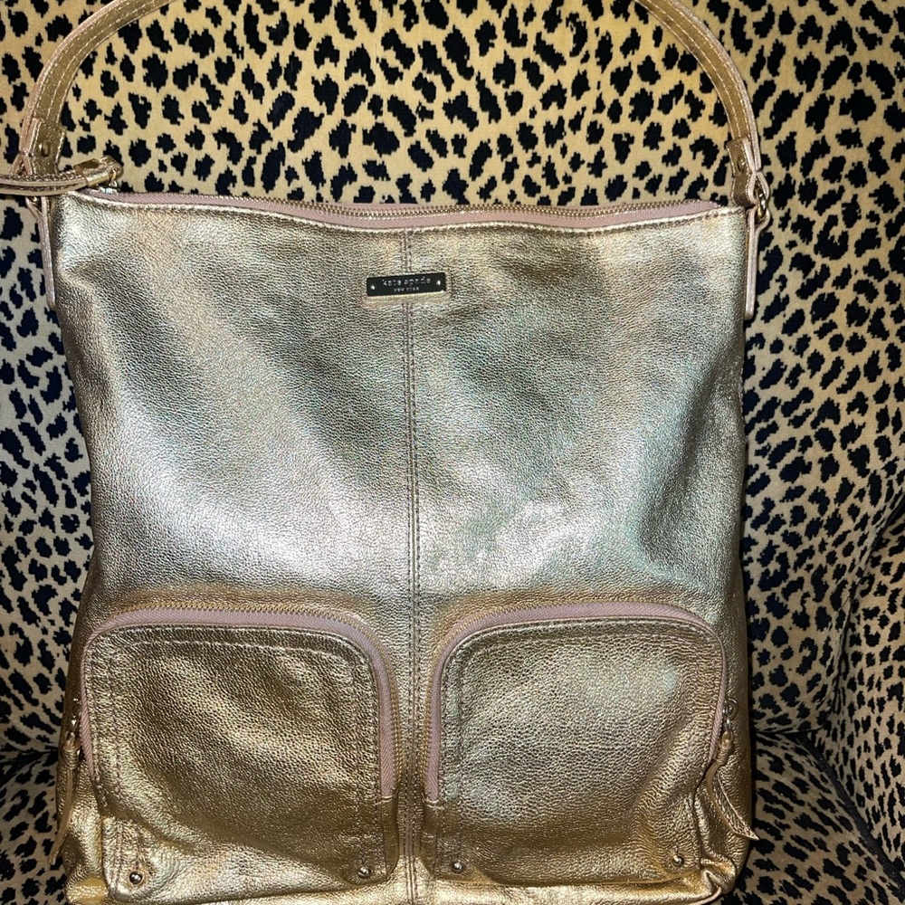 Kate Spade Metallic Gold  Bag